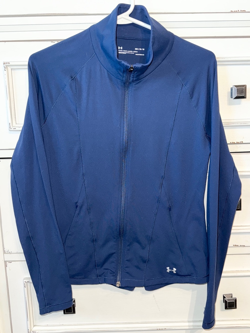 Under Armour Women’s Full-Zip Heatgear Jacket - Navy Blue